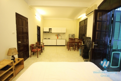 Nice fully furnished studio for rent in Dong Da district, Hanoi